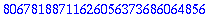 phi_nb := 641580036915449803606619939060629944682665994575099264084823611657605557150623122317707039431380678188711626056373686064856